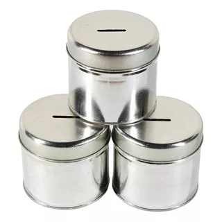 Latas Alcancias 8.5x7 X 60u.