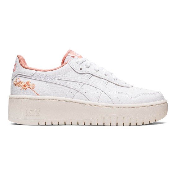 Zapatillas Asics Japan S Pf White/salmon Mujer