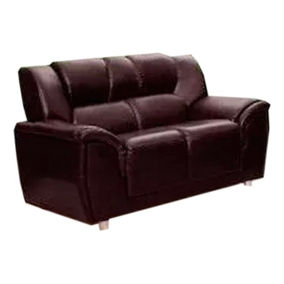 Sillon 2 Cuerpos Celta Living Sofa Alta Calidad Negro Color Marrón