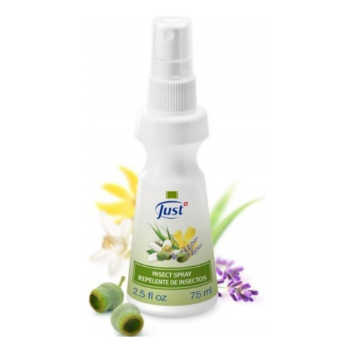 Repelente Natural De Insectos 75ml Just Envío Gratis