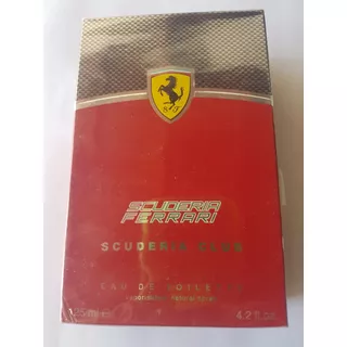 Perfume Scuderia Club Ferrari 125 Ml 100 % Original Y Nuevo