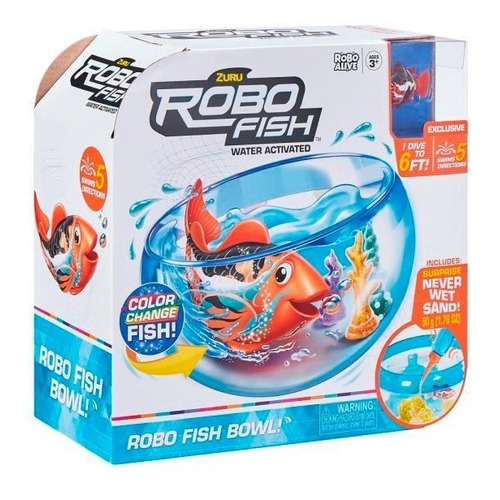 Playset Robo Alive Robo Fish Peces Robóticos Nadadores 7126