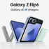 Celular Samsung Galaxy Z Flip6 5g, 256gb, 12gb Ram, Tela 6.7 , Câm. Dupla + Selfie 50mp, Galaxy Ai Cinza