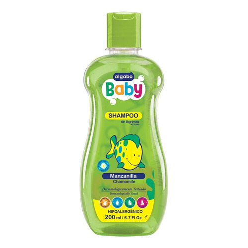 Shampoo Baby Manzanilla 200ml Algabo