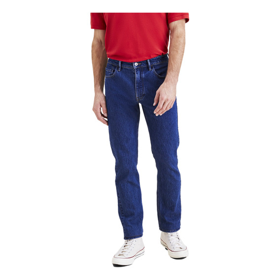 Pantalón Hombre Jean Cut Slim Fit Azul Dockers 56791-0074