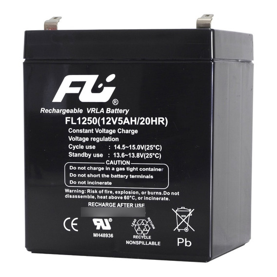  Batería Sellada Fulibattery12v-5ah Ref. Fl1250gs