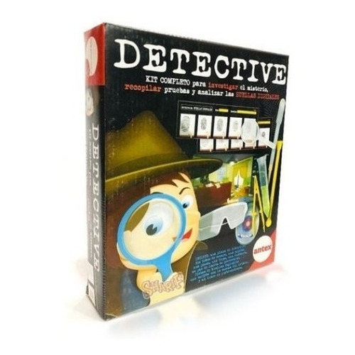 Juego Set Detective Kit Completo Investigar Antex En Cadia