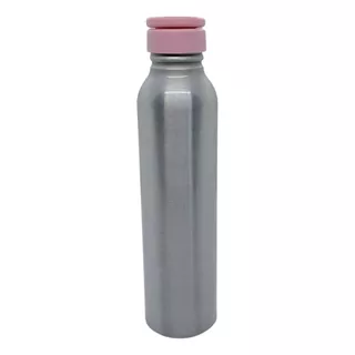 Botella Aluminio Lisa 500cc - Pack X5 Unidades. Bz-