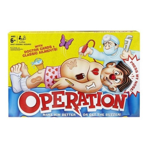 Operando Juego De Hasbro Operation