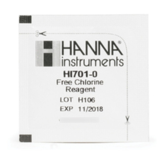 Reactivo Hanna Hi701-25 Reagente Tester Cloro Libre