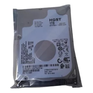 Disco Duro Interno Hgst  1 Tb Hdd Notebook Hts541010b7e610 