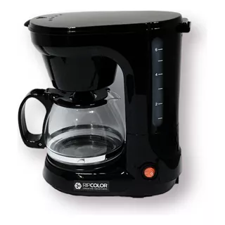 Cafetera Eléctrica De Goteo Negra 650w, 220v, Ripcolor Color Negro