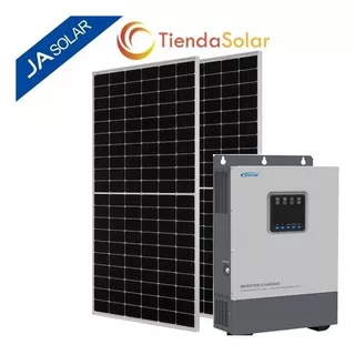 Kit Solar Ahorro Inversor 3kw + Paneles 380w Perc Jasolar