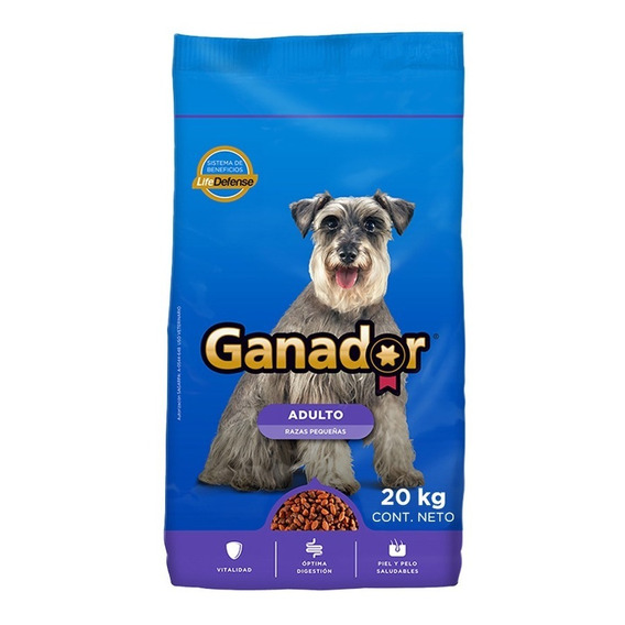 Alimento Ganador Life Defense Para Perros Adultos 20 Kg