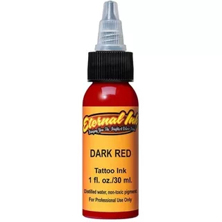 Dark Red Eternal Ink 1 Oz Pigmento Tinta Para Tatuar