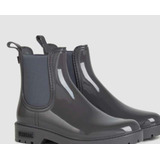 Botines De Lluvia Mujer Negra Talla 35/36