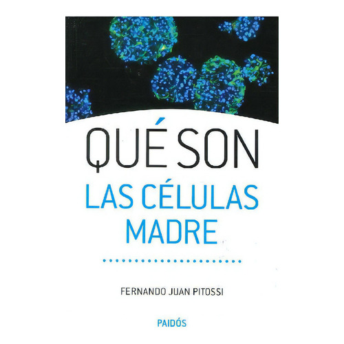 Qué Son Las Células Madre, De Fernando Pitossi. Editorial Paidós, Tapa Blanda En Español