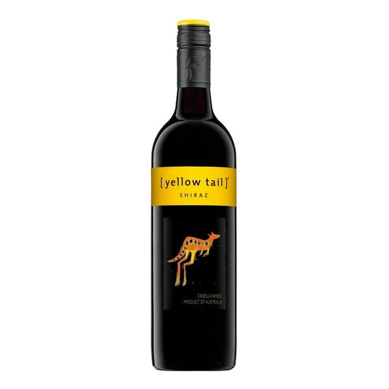 Vino australiano Shiraz Yellow Tail 750 ml