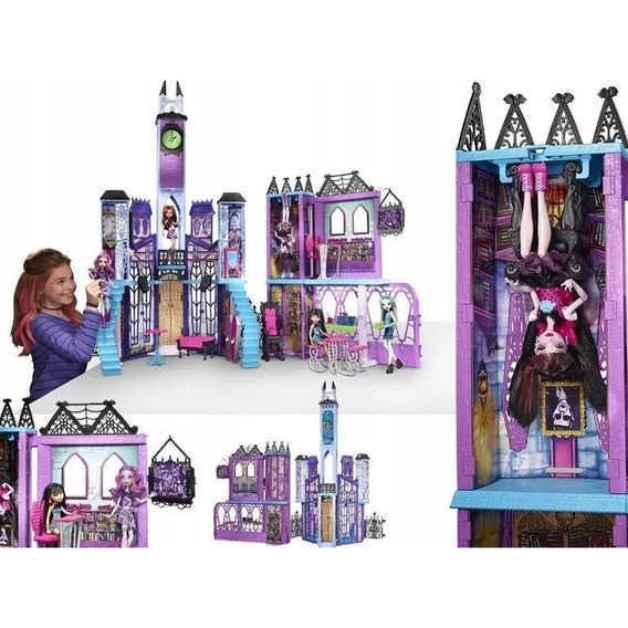 Monster High Escuela De Lujo School Mansion Mattel Original