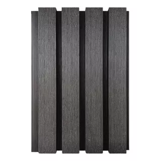 Lambrín Pvc Panel Decorativo 1 Pieza Tipo Madera 145x22cm Color Marrón Oscuro Wall Panel