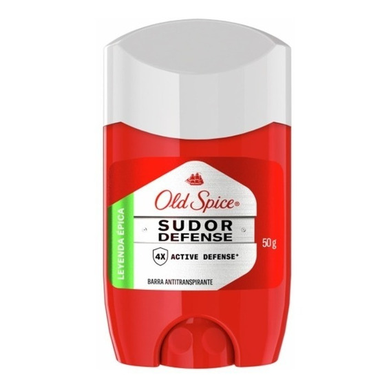 Old Spice Sudor Defense Leyenda Épica Barra Antitranspirante