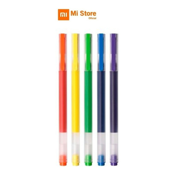 Lapiceros Xiaomi Ju Neng Write Colorful Gel Pen - Original