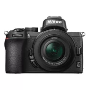  Nikon Kit Z 50 + Lente 16-50mm Vr Sin Espejo Color  Negro 