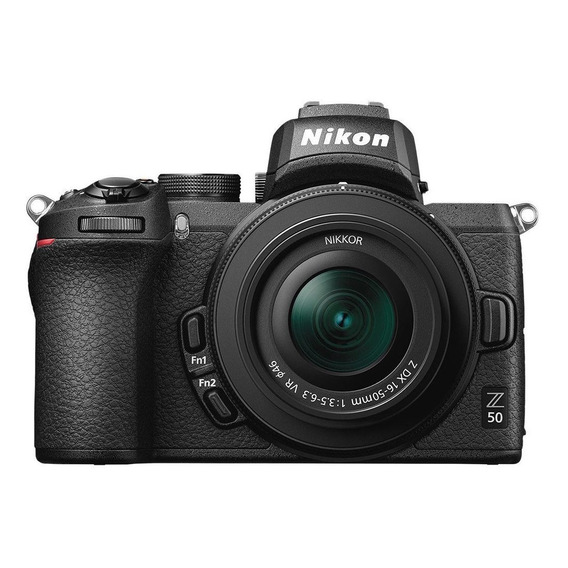  Nikon Kit Z 50 + lente 16-50mm VR sin espejo color  negro 