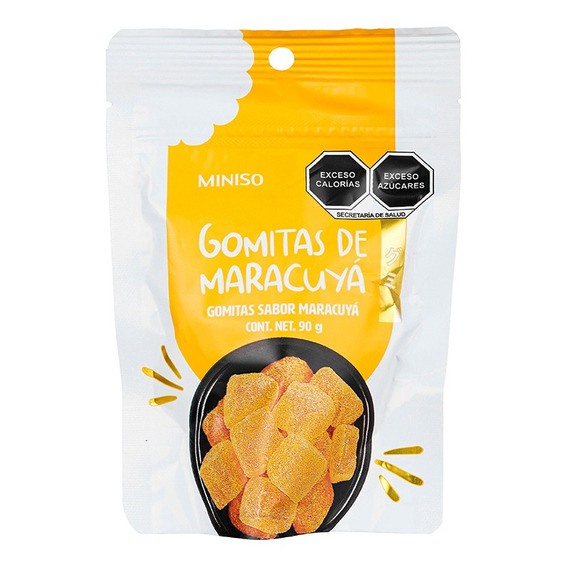 Miniso Gomitas 90 Gr Maracuyá