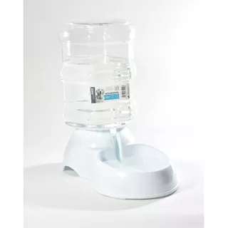 M-pets Dispenser De Agua Automático Hexagonal Bebedero Perros - Gatos- Mascotas - Blanco - 3.5 L