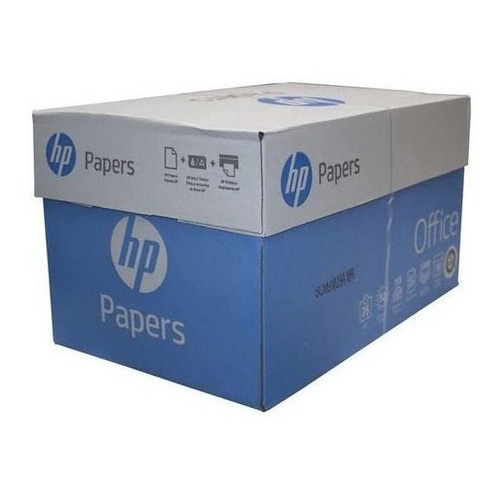 Papel Carta Hp 8.5 X 11 75 Grs Blancura 5 Resmas Caja Color Blanco