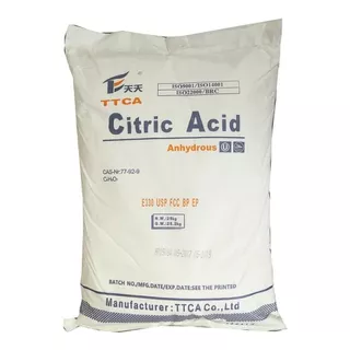 Acido Citrico Saco 25 Kg