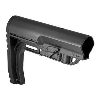 Coronha Stock Buttstock Mft/bmsmil Para M4/t4 Preta 