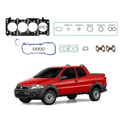  Jogo Junta Cabeçote Bastos Strada 1.4 2008 A 2015