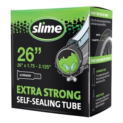 Cámara Slime 26 X 1.75-2.20 Autosellante Válvula Schrader