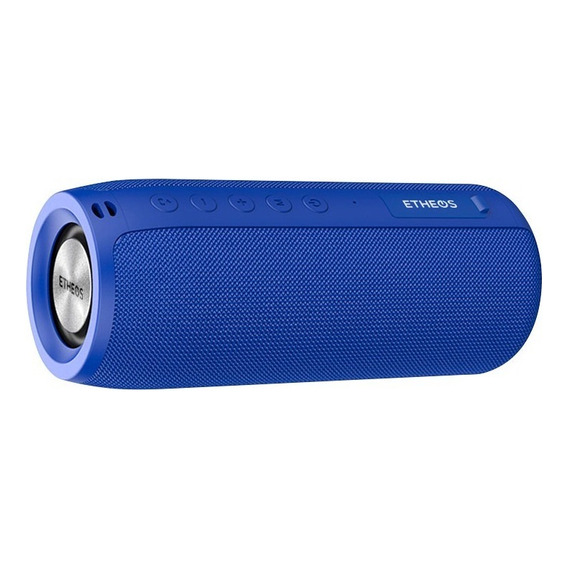 Parlante Etheos Prli10w Portátil Con Bluetooth Azul 110v/220