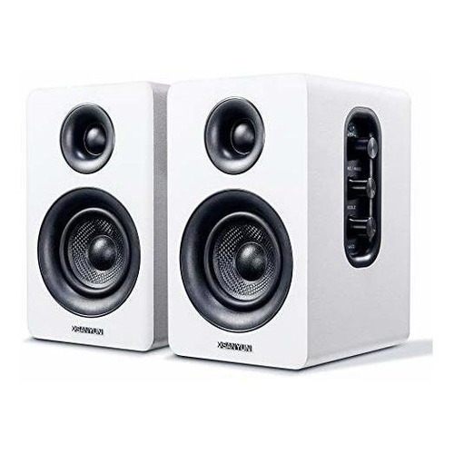 Sanyun Sw208 3  Bocinas Activos Bluetooth 5.0 De Estant... Color Blanco