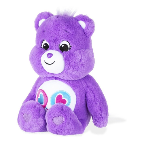 Ositos Cariñositos Peluche Osito Share Bear Morado 35 Cm