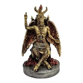 Estatuilla Figura De Baphomet Lucifer 24cm De Alto