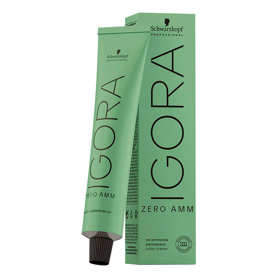 Igora Zero Schwarzkopf Tinte Permanente Sin Amoníaco 60ml