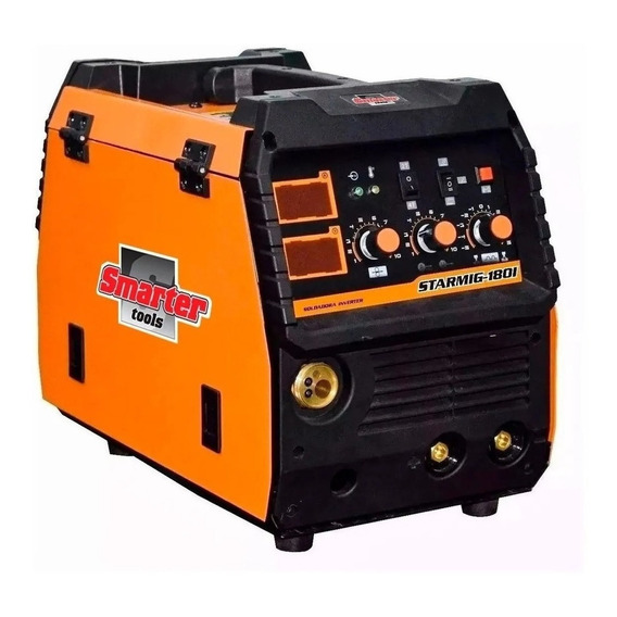 Soldadora inverter Lüsqtoff Starmig-180I naranja 50Hz 220V