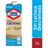 Leche Descremada Sin Lactosa Loncoleche Con Tapa 1 L