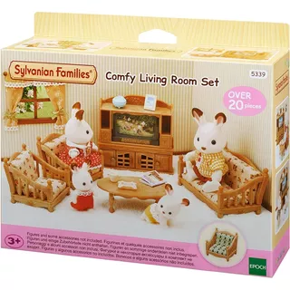 Sylvanian Families Conjunto Sala De Estar Confort Epoch 5339