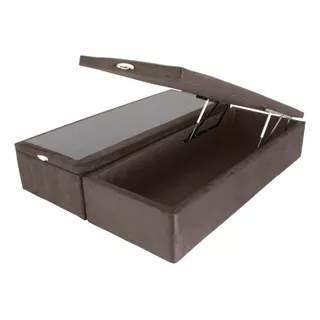 Cama Box Baul Medida Queen Linea Hotelera Altura Interna 30 Cm 