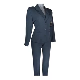 Conjunto Traje Sastre Formal Largo Dama Uniforme 2 Piezas