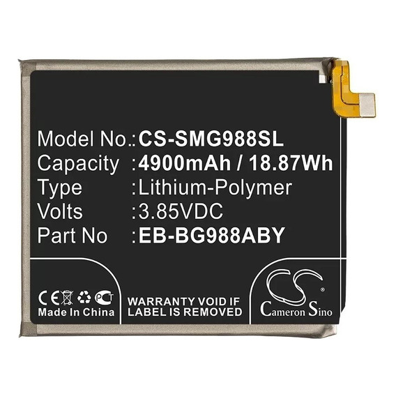 Batería Para Samsung S20 Ultra G988 Eb-bg988aby
