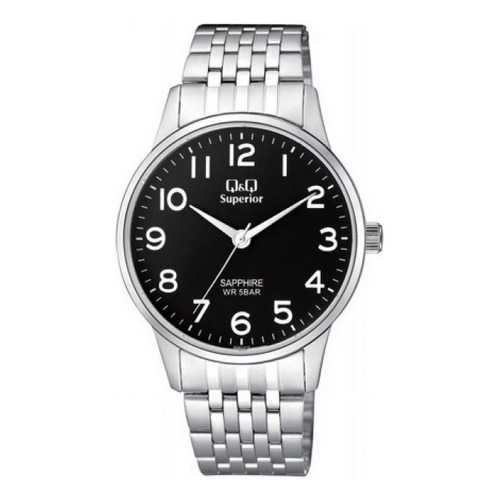 Reloj Para Hombre Q&q Superior S280j215y Plateado