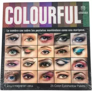Paleta De Sombra De Ojos 25 Colores Colores Metalizados