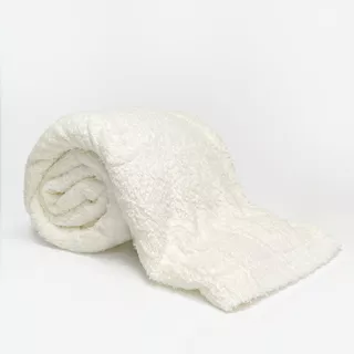 Cobertor Queen Dupla Face Pele Carneiro Manta 2,40m X 2,20m