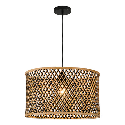 Colgante De Rattan 1×e27 Ø50×28cm Rb0150 Mks Natural